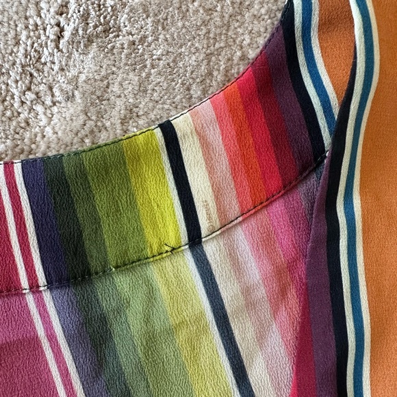 Vintage Hermes Silk Kaftan - Picture 4 of 8